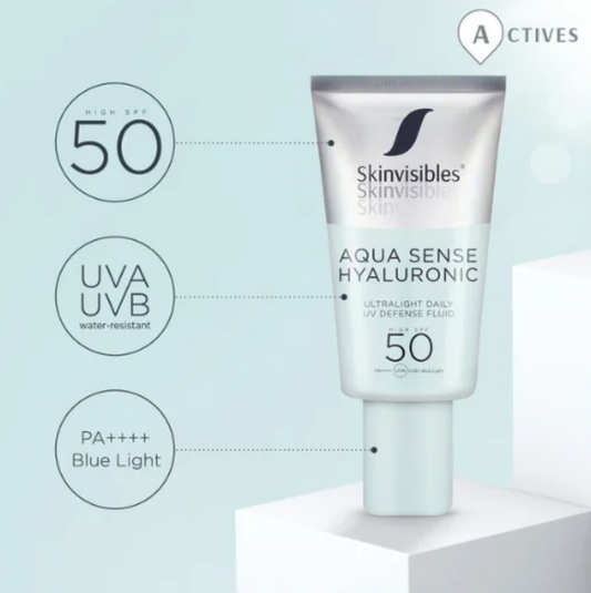 Skinvisibles - Aqua Sense Hyaluronic SPF50 - 50 ml.
