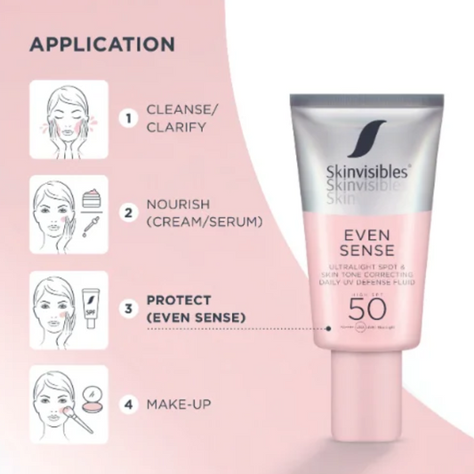 Skinvisibles - Even Sense SPF50 - 50 ml.