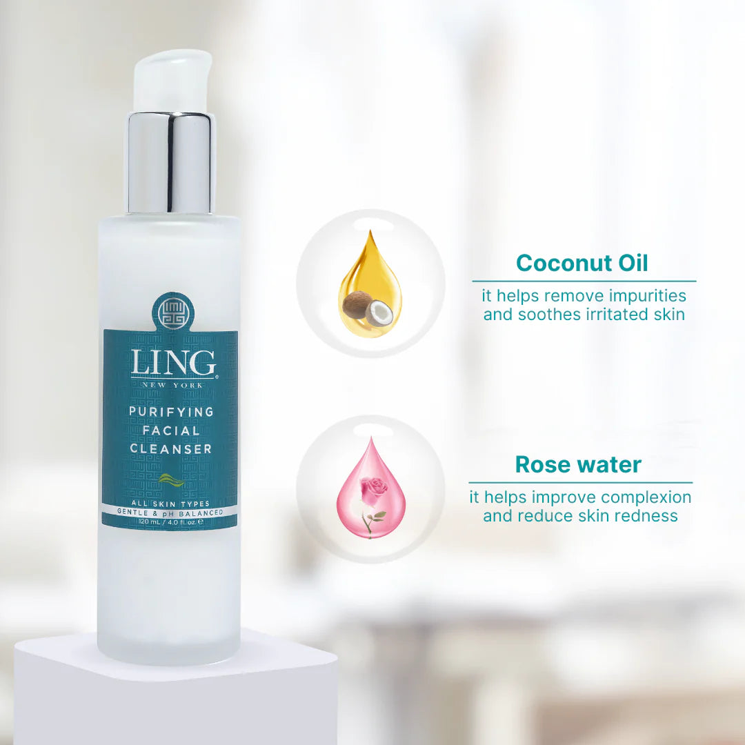 LING PURIFYING FACIAL CLEANSER - 120 ML.