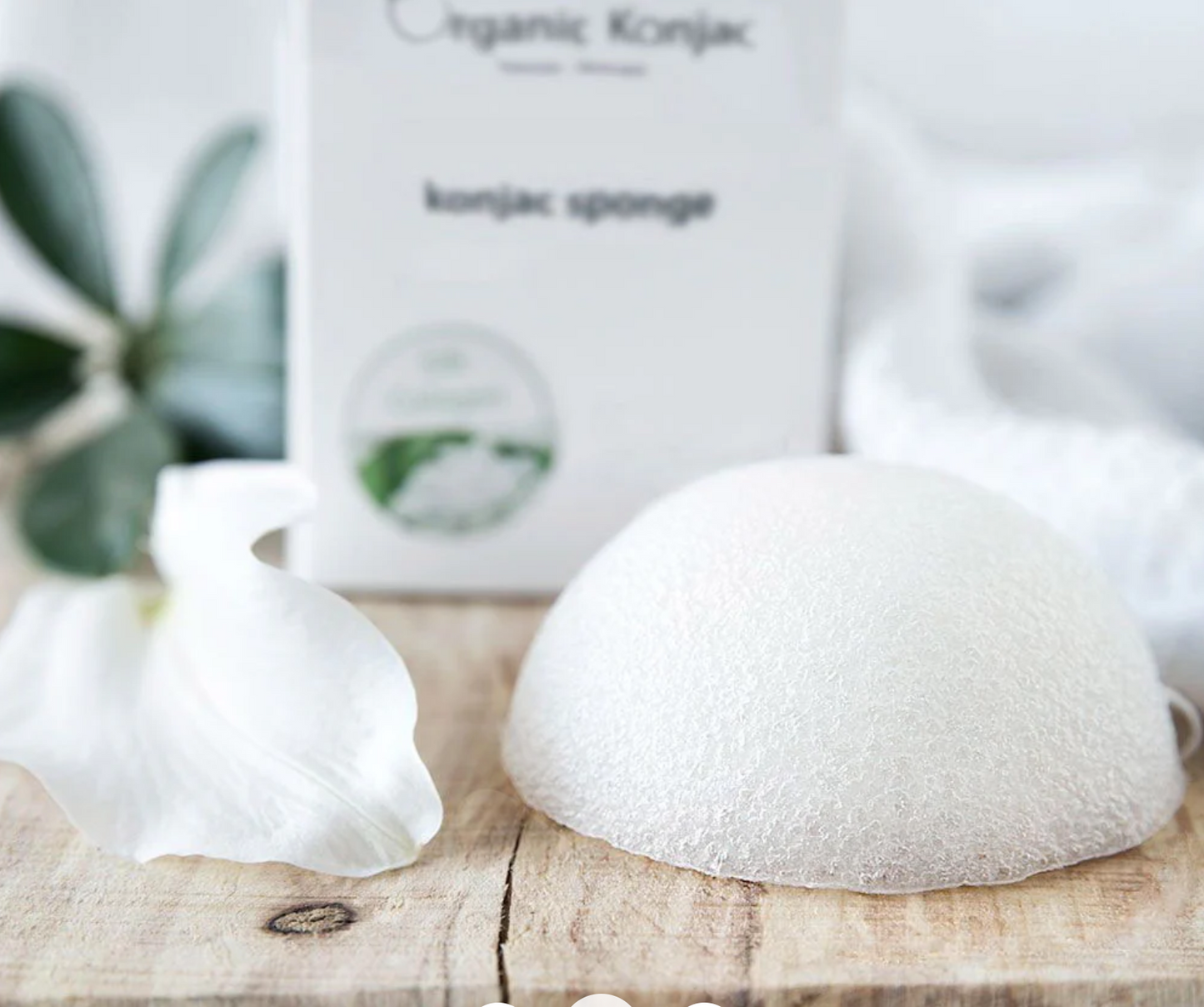Organic Konjac Svamp Silk Collagen
