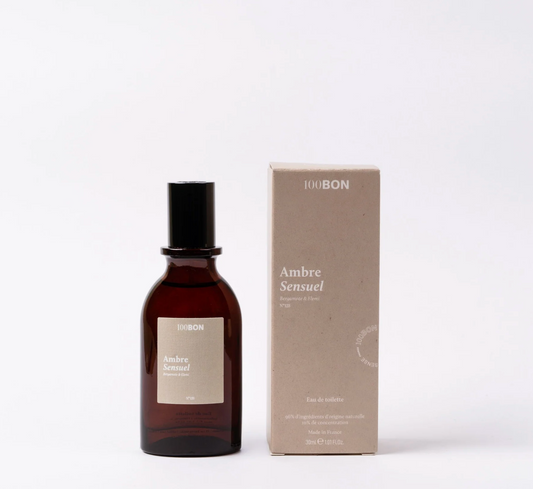 100BON - Ambre Sensuel – Bergamote & Patchouli
- 30 ml. (Unisex)