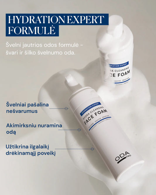 ODA Pro Hydra Cleansing Face Foam - 150 ml.