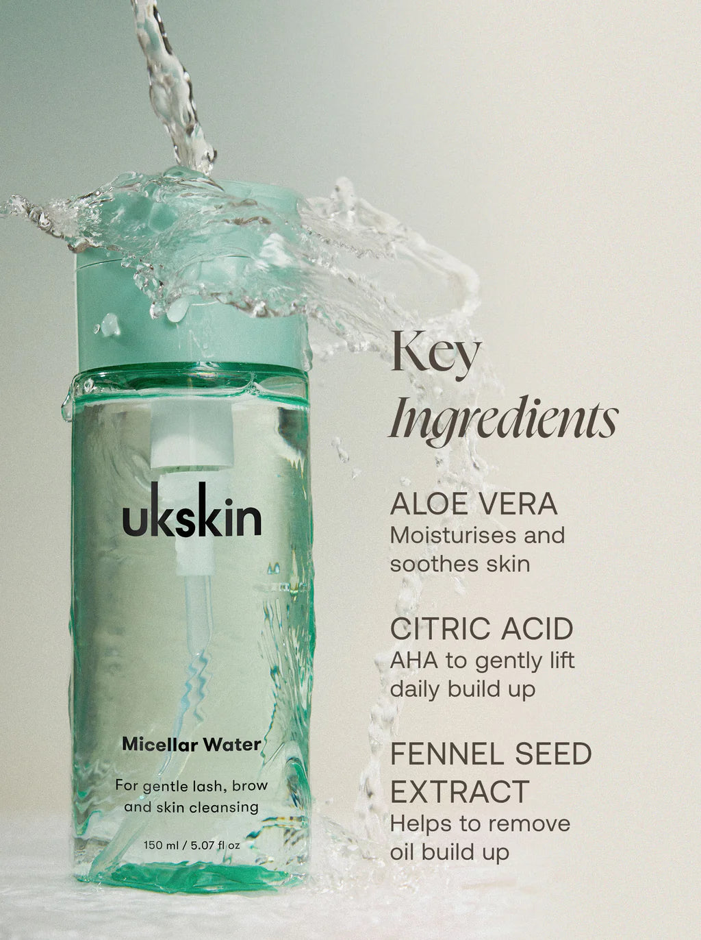 UKLASH Lash & Brow Wash - 150ml