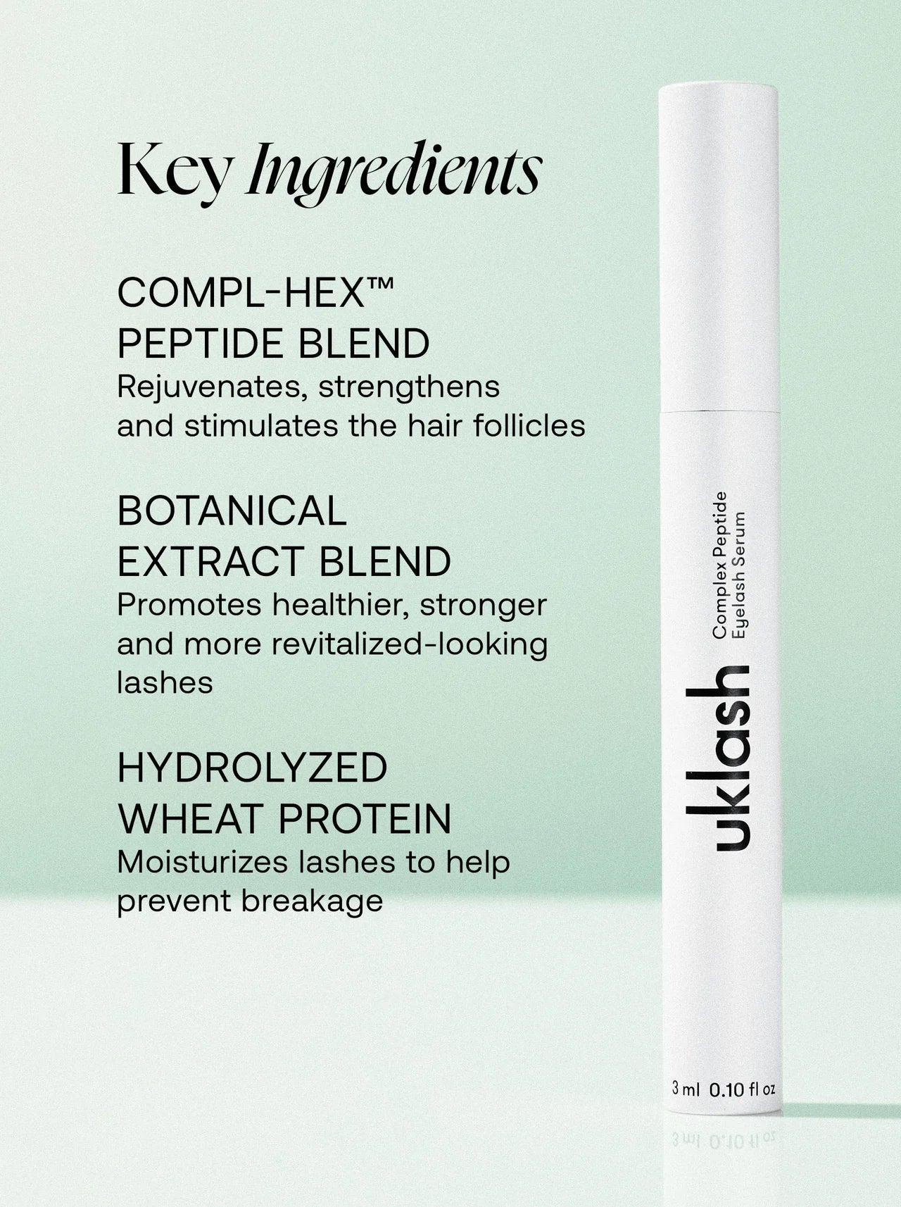 UKLASH Complex Peptide Eyelash Serum - 3ml