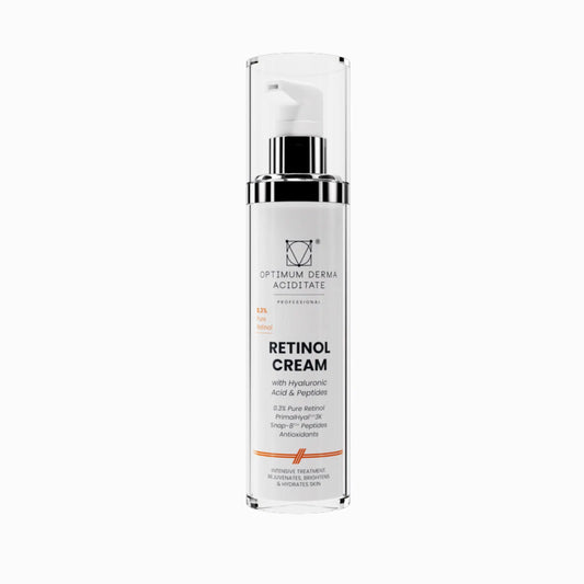 Optimum Derma Retinol cream 0.3% w/ Hyaluronic Acid & Peptides - 50 ml.
