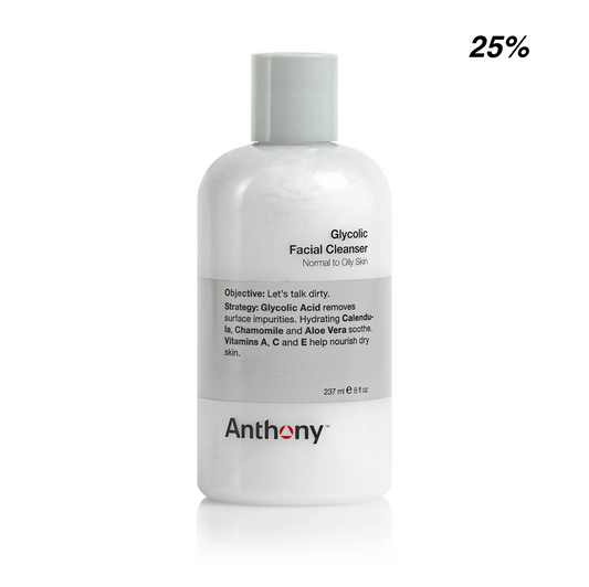 Anthony Glycolic Facial Cleanser - 237 ml.