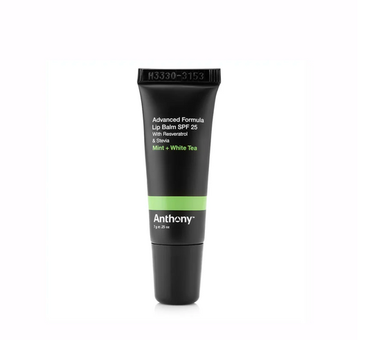 Anthony Mint + White Tea Advanced Formula SPF 25 Læbepomade – 7g