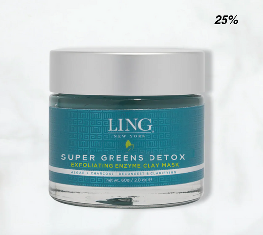Ling Super Greens Detox Mask - 60g