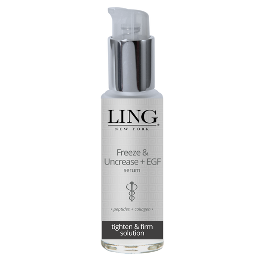 LING FREEZE & UNCREASE + EGF SERUM 30 ML.