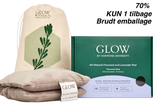 GLOW - Naturlig Hørfrø & Lavendel Pude