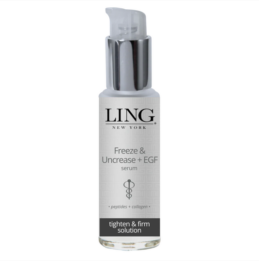 LING FREEZE & UNCREASE + EGF SERUM 30 ML.
