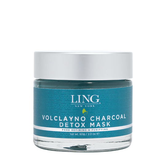 LING VOLCLAYNO CHARCOAL DETOX MASK - 60 ML.