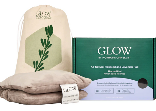 GLOW - Naturlig Hørfrø & Lavendel Pude
