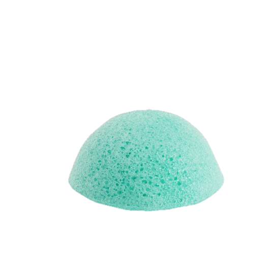 Organic Konjac Svamp Peppermint - Fedtet hud