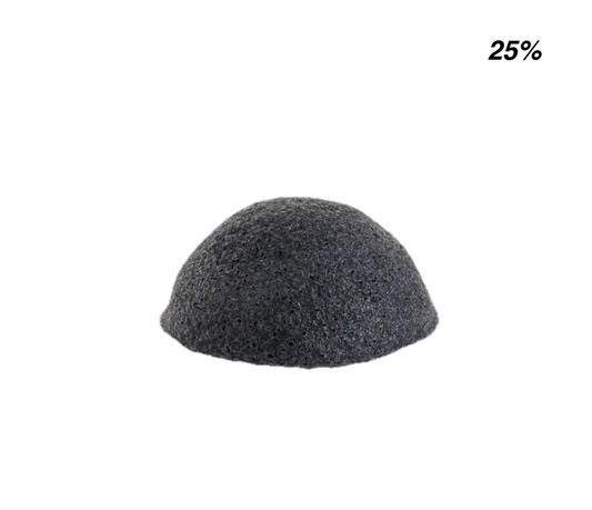 Organic Konjac Svamp Bamboo Charcoal - Uren hud