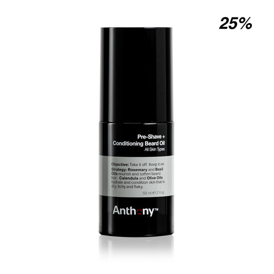 Anthony Pre-Shave + Conditioning Beard Oil - 59 ml.