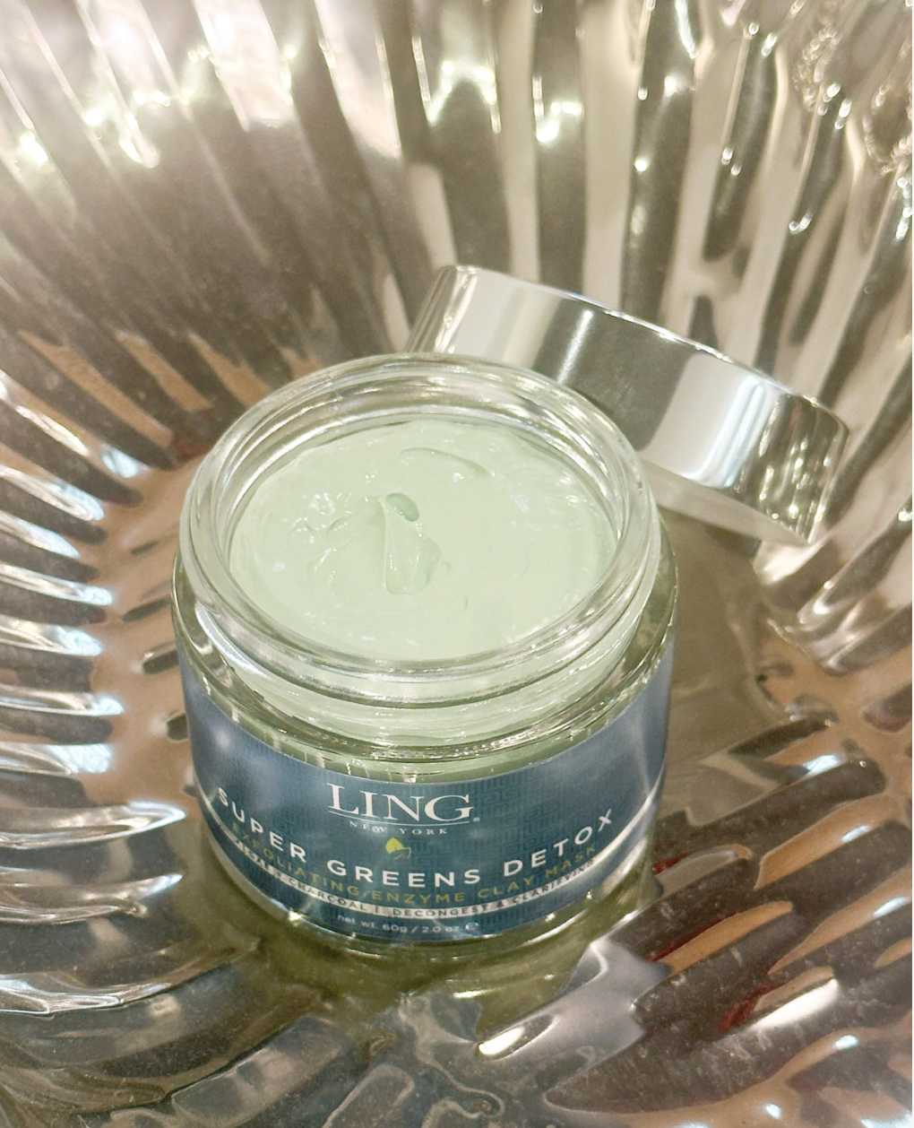 Ling Super Greens Detox Mask - 60g