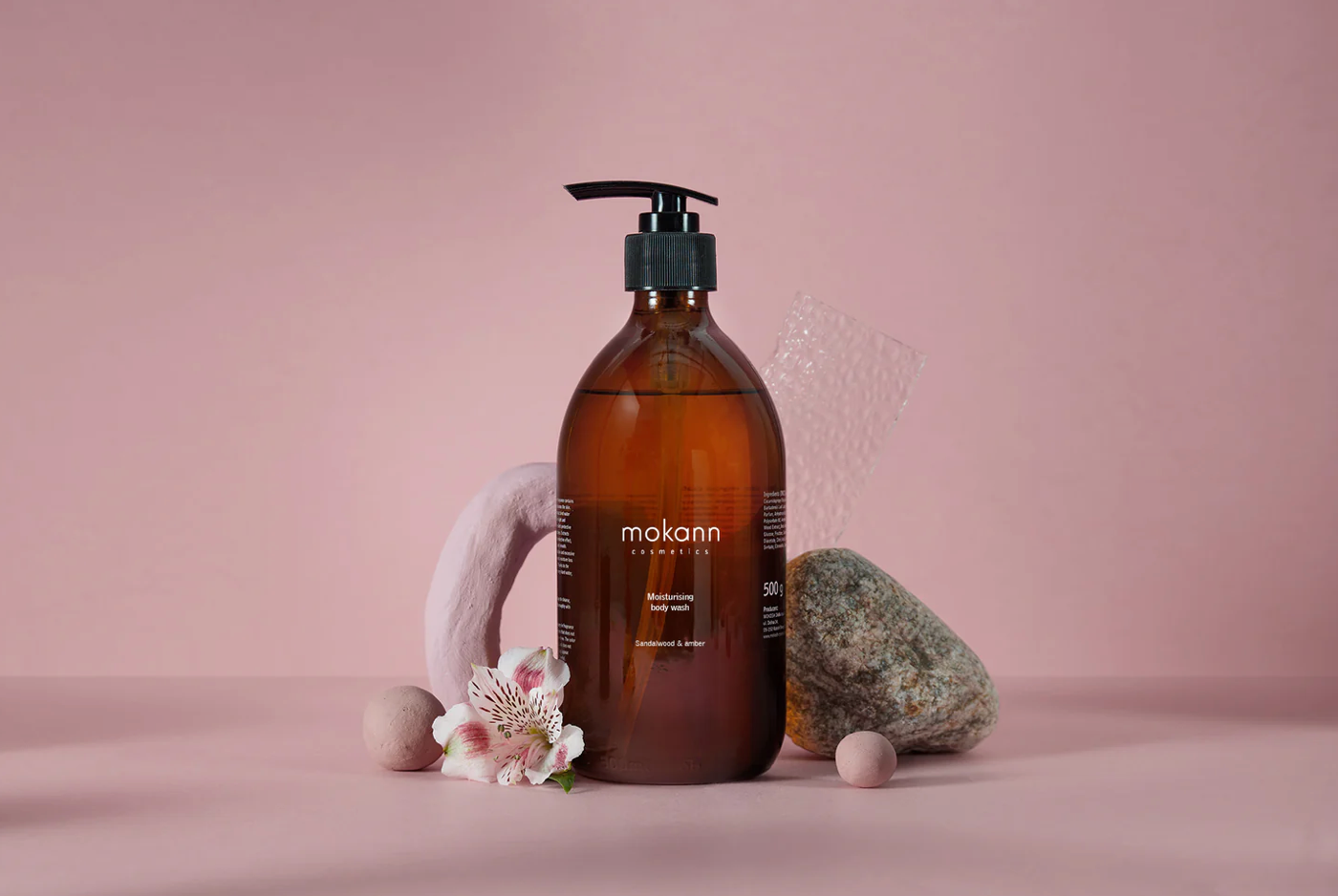 Mokann Moisturising Body Wash - 500g.