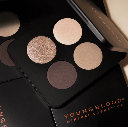 Young Blood Pressed Mineral Eyeshadow Quad - 4g.