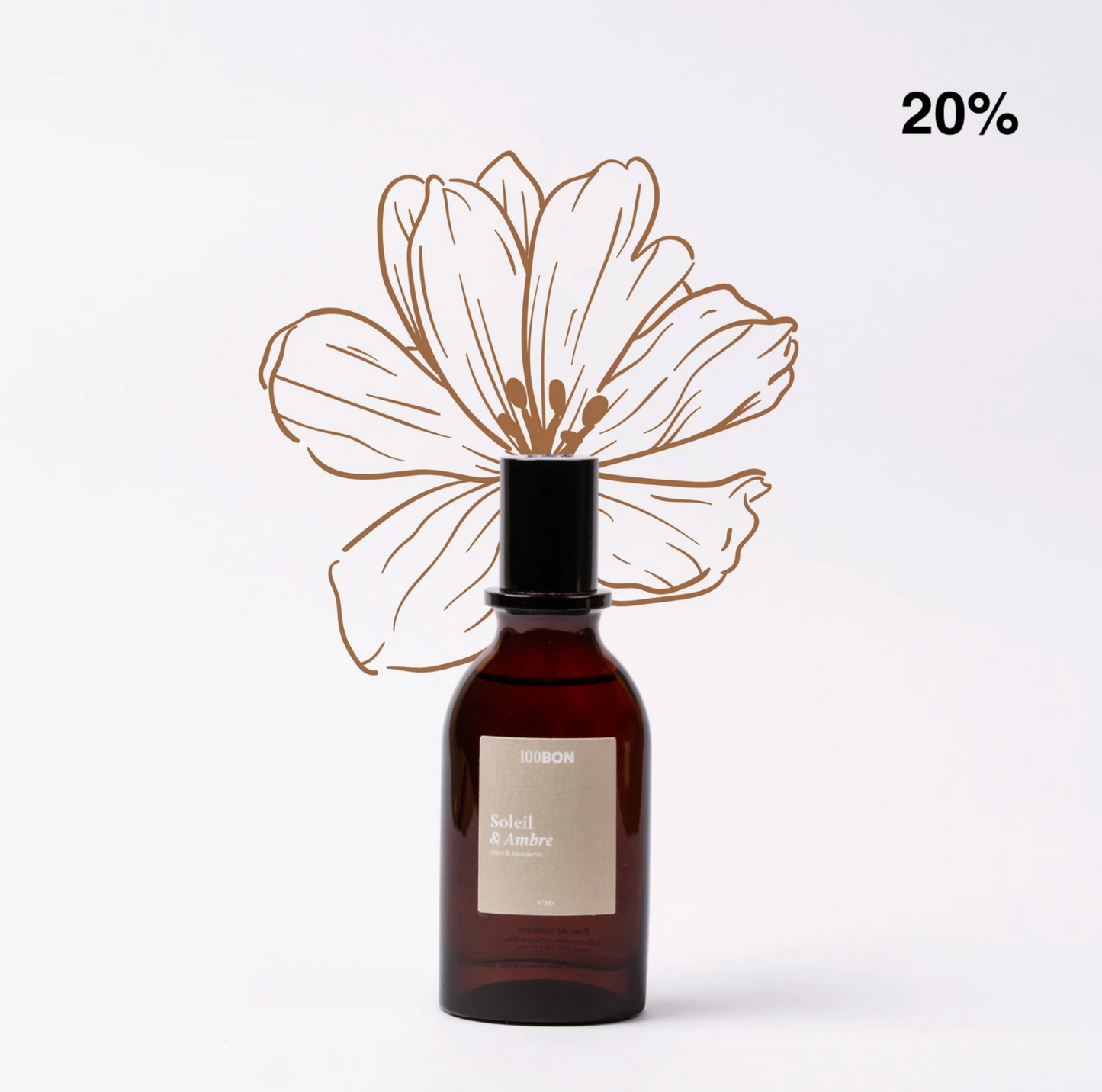100BON - Soleil & Ambre – Ambre & Tiaré - 30 ml. (Unisex)
