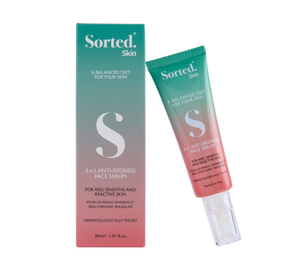 Sorted Skin 3 in 1 Anti-Redness Face Serum - 30ml.