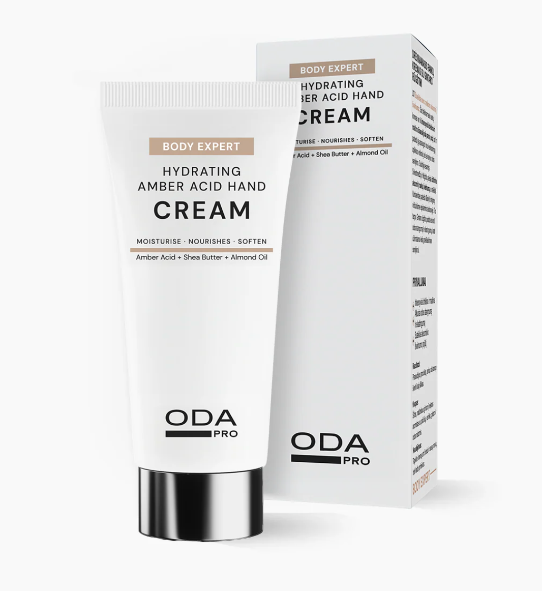 ODA Pro Hydrating Hand Cream With Amber Acid - 50 ml.
