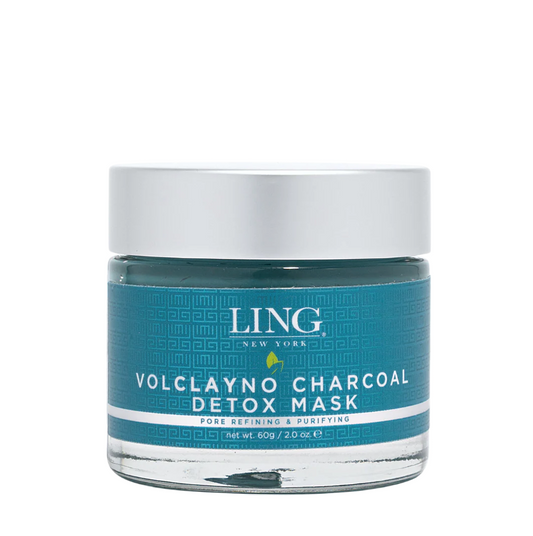 LING VOLCLAYNO CHARCOAL DETOX MASK - 60 ML.