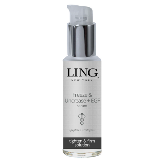LING FREEZE & UNCREASE + EGF SERUM 30 ML.