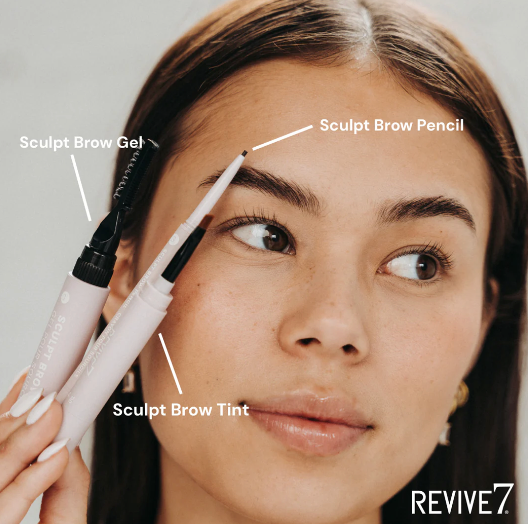 Revieve 7 Sculpt Brow x Deep Brown - 8g./1.4g./0.6g.