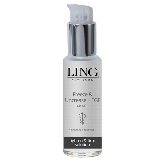 LING FREEZE & UNCREASE + EGF SERUM 30 ML.