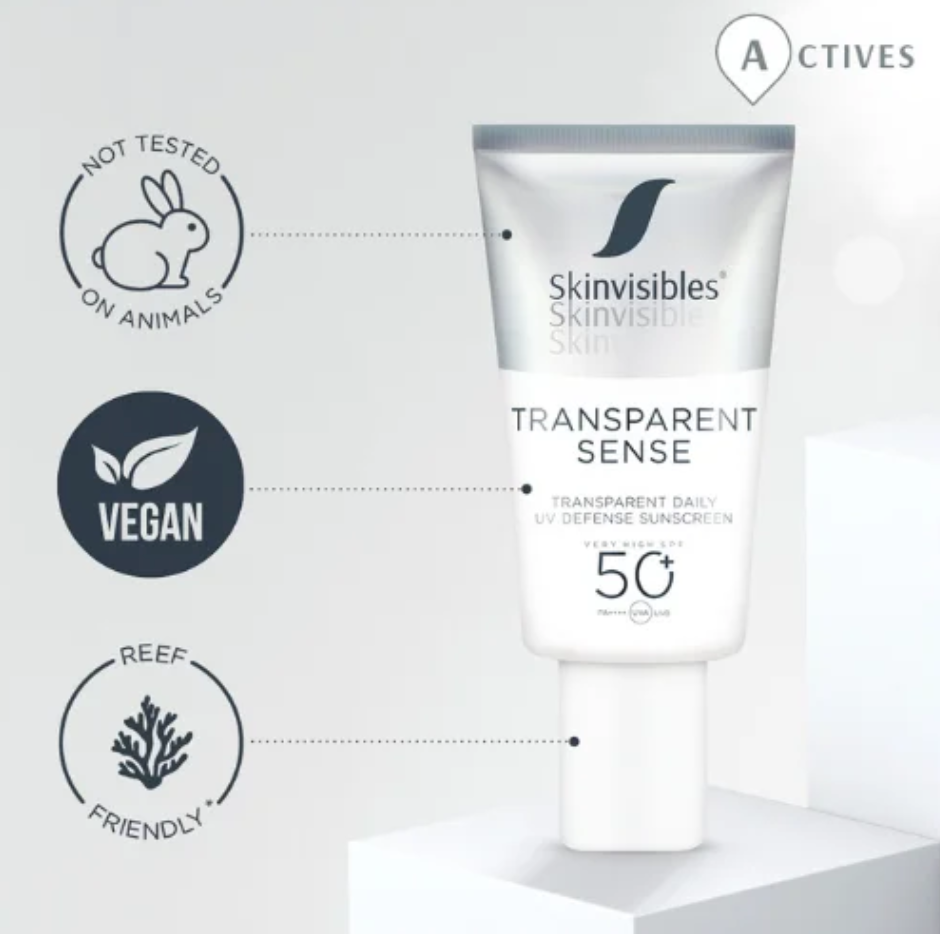 Skinvisibles Transparent Sense SPF50+ - 50 ml.
