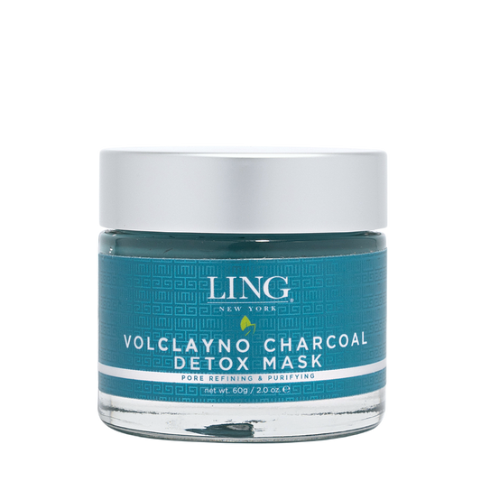 LING VOLCLAYNO CHARCOAL DETOX MASK - 60 ML.