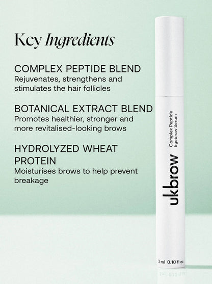 UKBROW Complex Peptide Eyebrow Serum - 3ml