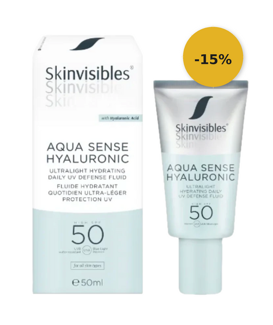 Skinvisibles - Aqua Sense Hyaluronic SPF50 - 50 ml.